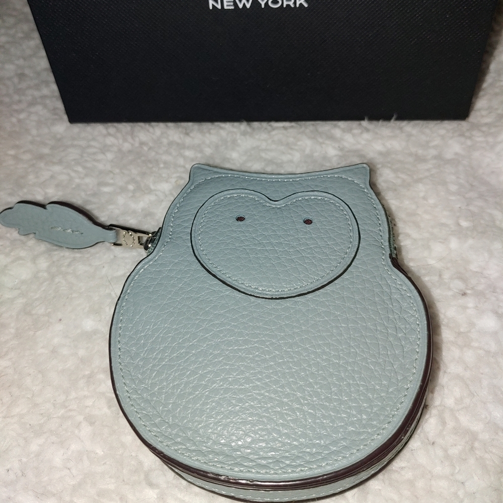 Coach owl Coin purse